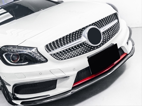 MERCEDES W117 CLA IÇIN UYUMLU 2013-2015 CLA IÇIN UYUMLU DIAMOND PANJUR - GRI